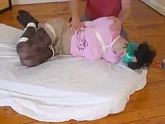 Bella tied in nylons 2