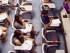 Candid Asian College Girls Feet and Legs