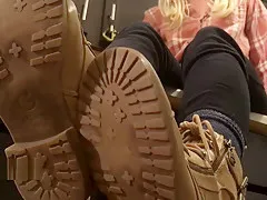 Clean my boots right now