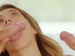 Horny threesome slut hardcore hate fuck at underground