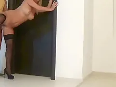 Step mom help StepSon to cum inside her pussy