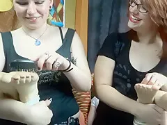 Two Girls Tied and Tickled