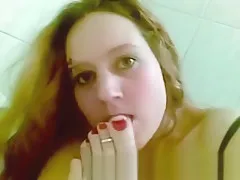 amateur wife girl self worshiped her feet for husband