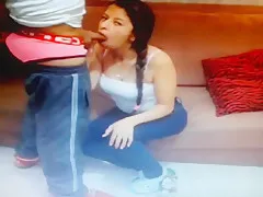 columbian footjob and blowjob