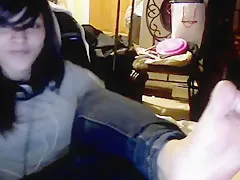 feet to the camera and singing (youtube original)