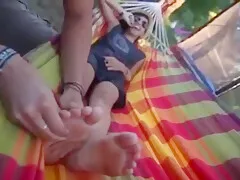 French dirty feet licked clean after party (amator)