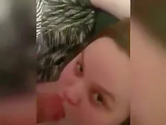 Rainbow Spirit Handcuffed and Throat fucked By Step daddy