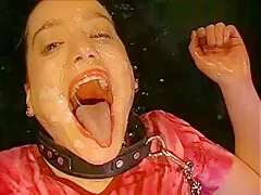 Bukkake Slut Betty Fucks And Sucks