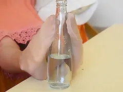 LONG DRESS & NUDE NYLONS