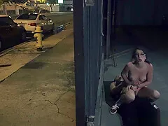 Petite spex teen 18+ sucks and rides dick