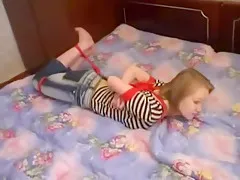 Stephanie´s first Time tied up