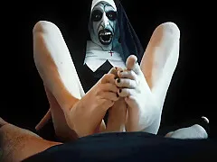Halloween Ritual To Summon The Terrible Footjob Nuns
