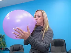 Office Slut Blows 2 Pop & Fucks Virtual Cock With Bo Tingley And Tucker Stevens