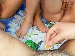 Female Masturbation Mandarines