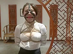 Gagged And Bound Asian Woman