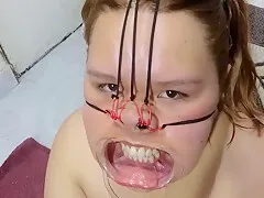 Bbw Bondage Face With Cum On It