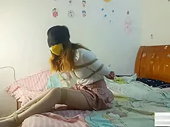 Chinese Cutie In Ropes