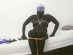 Night Of Painful Bondage, Crushing Clamped Nipples