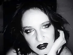 Evil Queen With Dark Lipstick