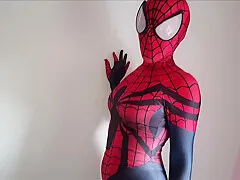 98 New Spidergirl Costume Blowjob - Sex Movies Featuring Sexy Tights