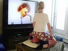 Facesitting And Smothering In Leggings