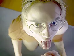 Active Sucking Of A Member Of The Asmr. Oral Cum In Mouth Blowjob In Pov