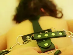 I Masturbate Her Until She Gets Wet And I Spank Her White Ass