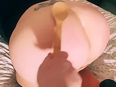 Step Mom Loves Her Huge Booty Spanked Red