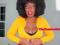 Velma Gives Shaggy A Jerk Off Instruction Joi Big Ass Fishnet