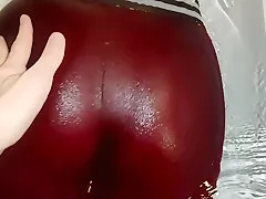 Bath In Leggings. Wetlook Sex. Camel Toe. Wet Yoga Pants, Leggings