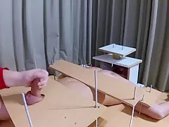 Cbt With Post Orgasm Torture - Homemade