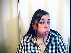 Extreme Self Gagging