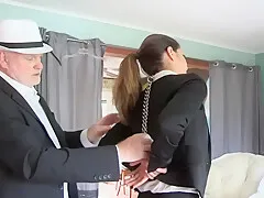 Reporter Jasmine Tricked Into Being Bound In Handcuffs