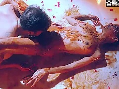 Desi Indian Marriage Anniversary Special Candle Light Chocolate Sex With Hot teen 18+ Sudipa