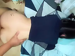 Stepdaughter Na Mestiza Nagpaturo Ng Anal. Virgin Pa Talaga Di Kinaya