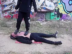 teen 18+ Couple Trampling