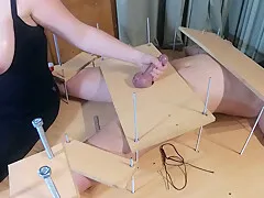 Amateur Femdom Feet Tickling.handjob Ruined Orgasm Post Orgasm Torture