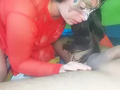 Le Gusta Chupar Saco De Bolas - Hermosa Latina