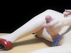 A Nurse In Shoes Made Him - Cum Twice