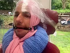 Sweater Saran Wrap Mummified 3 Layers Turtleneck