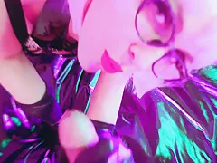 Fetish Goddess Eva Latex Suck Big Horny Dick And Fuck Her Pussy Doggy Gonzo High Heels Hot Milf