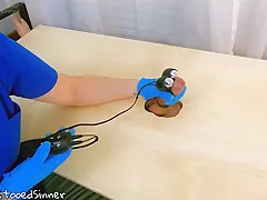 Nurse Milks Her Patient Using Special Machine