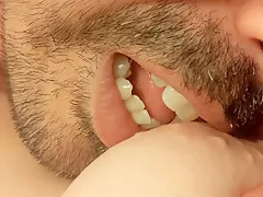 Ultra 4k Close Up Of Nursing Pov