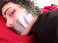 Cute Little Goth Brat Kdnpd Strppd And Slvd