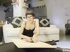 Lioness Worships Cock Through Glory Hole W/ Dirty Talking! True Femdom Tease - Full Vid On Of