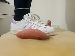 Compilation Of Adidas Sneakers Crushing Cock