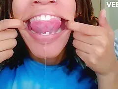 Giantess Mouth Long Uvula Long Tongue