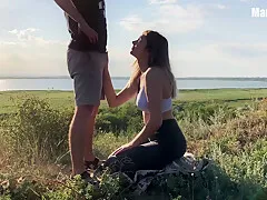 Maryslava - Fucked A Fit Girl Right During Training Out