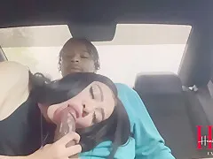 Shy Latina Sucks And Rides Dick In The Backseat While Her Boyfriend Is At Work Full Vid On
