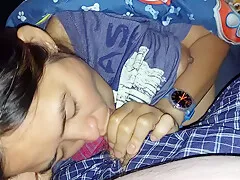 Asian Milf - Blowjob Queen Blowjob And Spits Out Cum Load